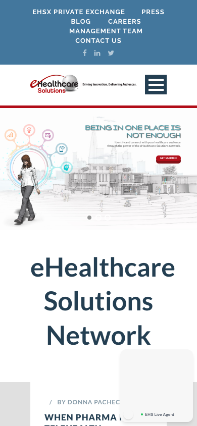 EHS Homepage Mobile