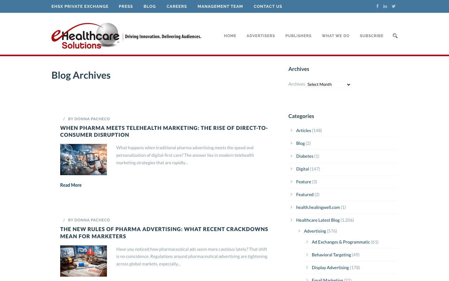 EHS Blog Archives