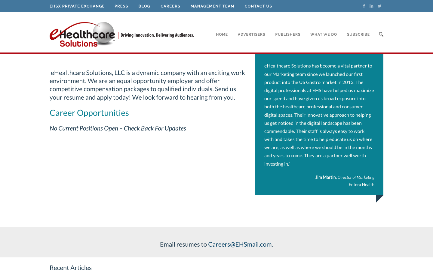 Careers Page